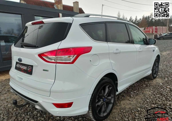 Ford Kuga cena 57200 przebieg: 192000, rok produkcji 2015 z Lubsko małe 781